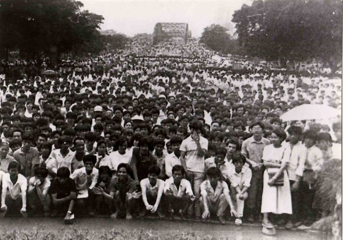 Anonymous - Protesters in Canton, China - Original Photographs