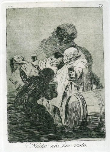 Nadie Nos Ha Visto by Francisco Goya - Old Master Artwork