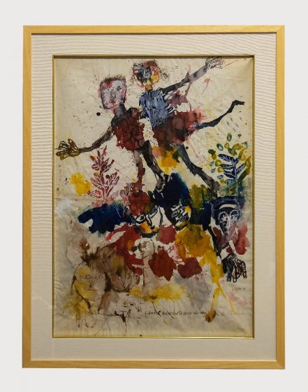 Homage to Klee by Sergio Barletta - Contemporary Artwork