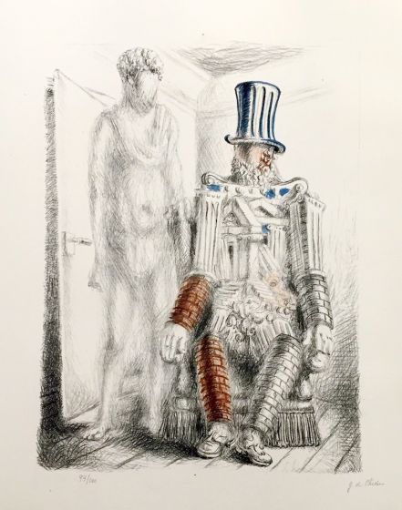 Le Retour du Fils Prodigue I by Giorgio de Chirico - Surrealism