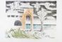 Villa sul mare by Giorgio de Chirico - Surrealism