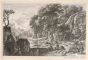 Three Romantic Landscapes Engraving
