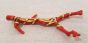 Coral and Gold Brooch