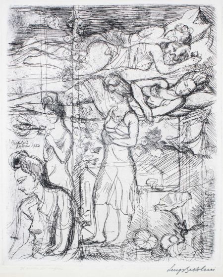 The Meaning of Dreams by Luigi Bartolini - Modern Artworks