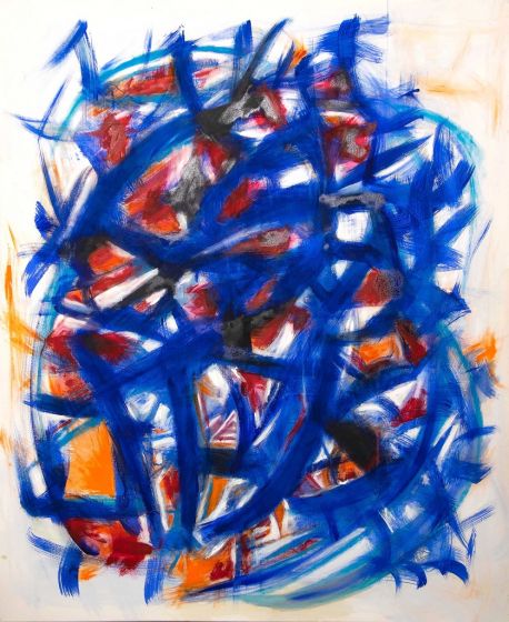 Blue And Orange Matchby Giorgio Lo Fermo -  Contemporary Artworks