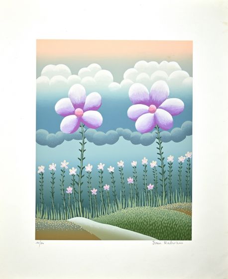 Field of flowers by Ivan Rabuzin - Contemporary Artwork