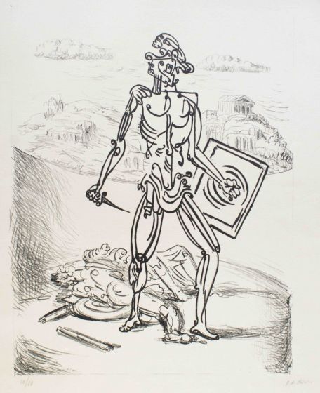 Le Gladiateur by Giorgio de Chirico - Surrealism