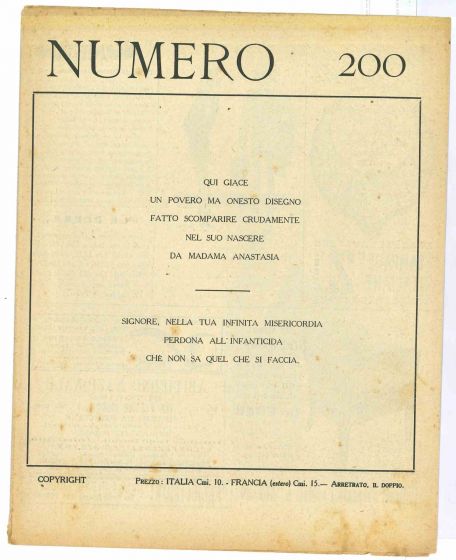 Magazine "Numero" Number 200