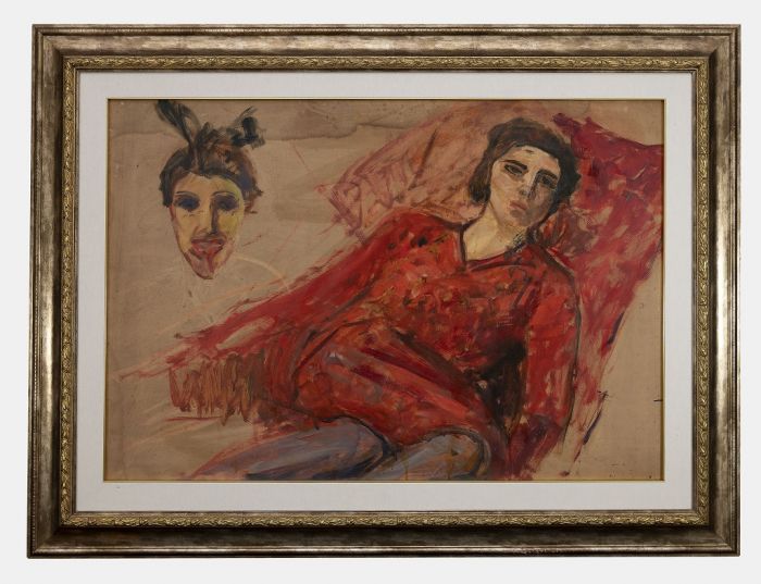 Woman in Red 