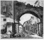 L. Rossini, Veduta di Tivoli mista d'Antico, e moderno (...), 1824.L. Rossini, Tivoli, Rome, Architecture, Ruins, Landscape, Roman, Villa, Palace, Neoclassicism, Old Masters, Artworks, Etchings, Engraves, Ercole, Temple, View, 