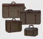 Vintage Suitcases Set by Fendi - Brown Monogram Travel 