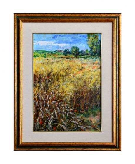 Campo Di Grano by Luciano Sacco - Contemporary Artwork