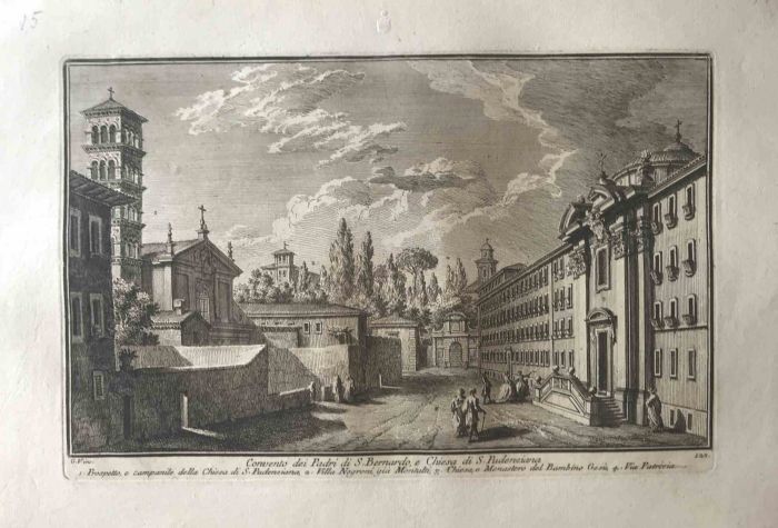 Convento dei Padri di S.Bernardo, e Chiesa di S.Pudenziana