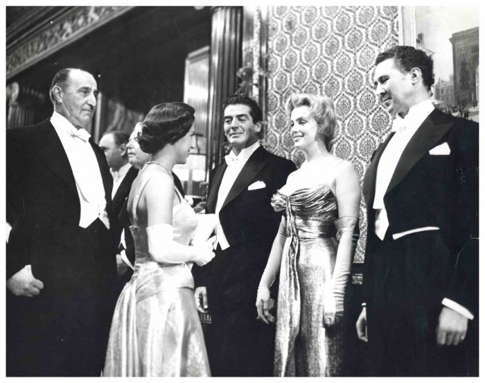 Marilyn Monroe and Princess Margaret - SOLD