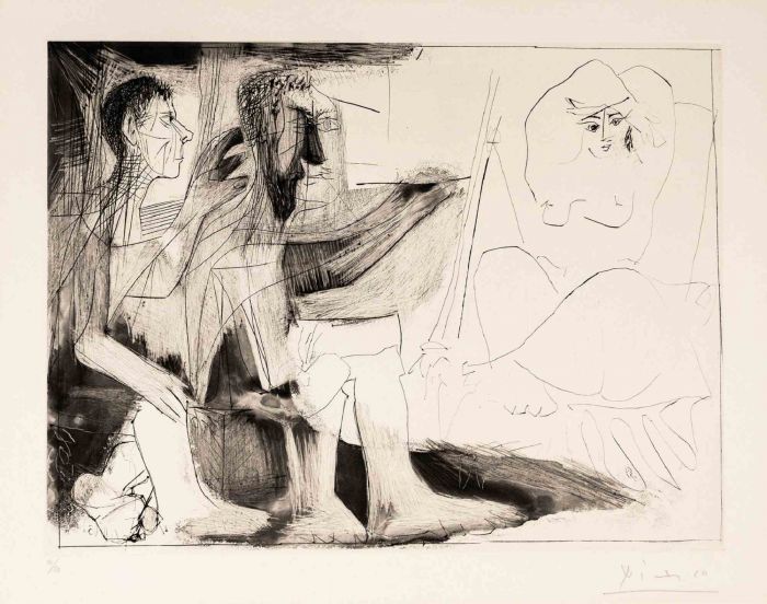 Peintre au Travail