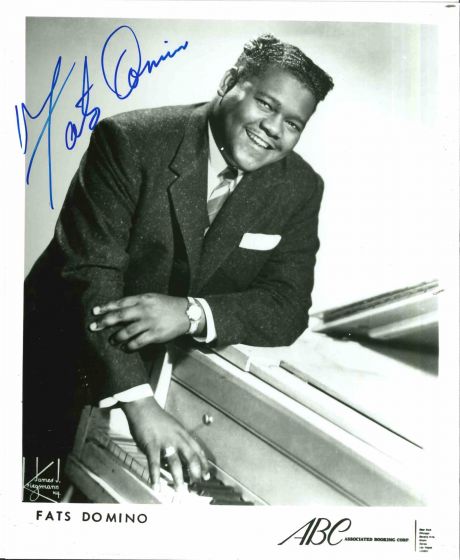 Portrait of Fats Domino 