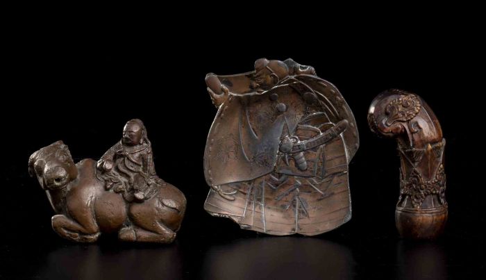 Group of 3 Ancient Objects - China 19th Century