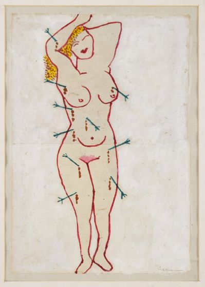 Reinterpretation of Saint Sebastian - Contemporary Artwork