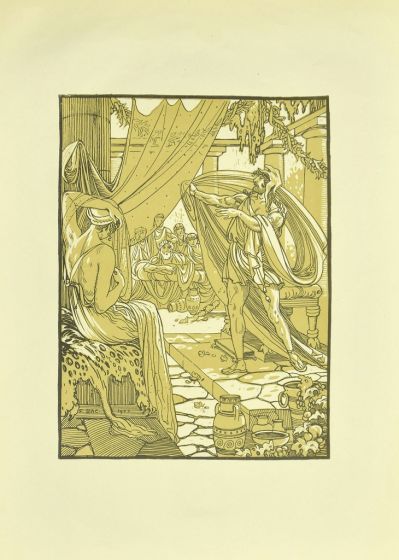 The Speech by Ferdinand Bac - Modern Artwork 