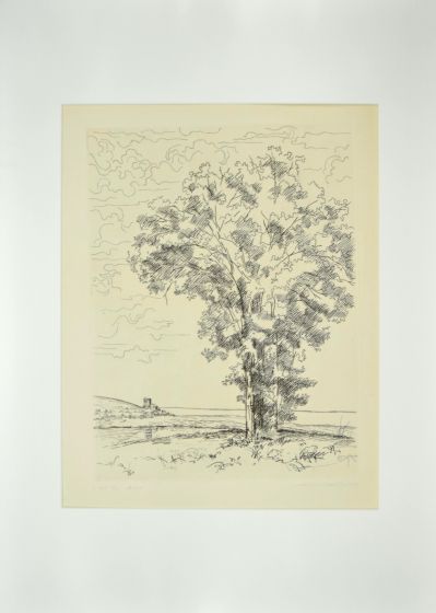 The tree on the sea by Andre Roland Brudieux - Artwork