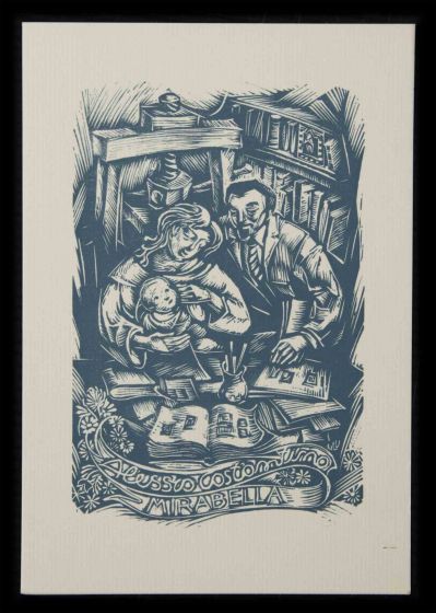 Ex Libris Alessio Costantino Mirabella
