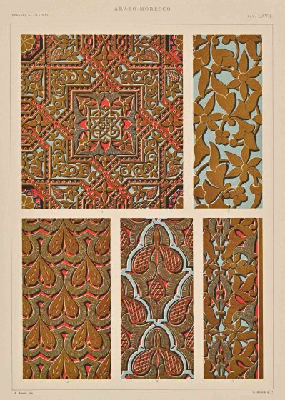 Decorative Motifs - Arab Styles 
