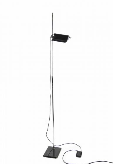 Chrome Floor Lamp - Italy 1970s