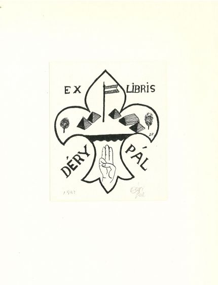 Ex Libris Déry Pal - Modern Artwork 