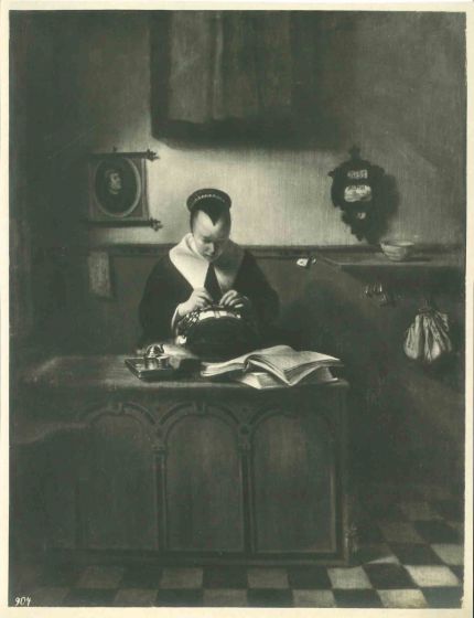 Vintage Photograph of Old Master Painting