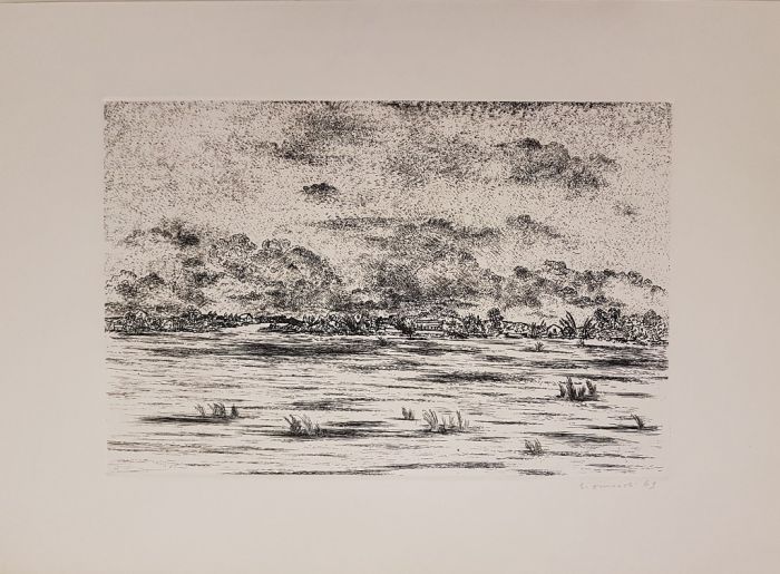 Fiumana grande a Fiumicino by Giovanni Omiccioli - Prints & Multiples