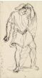 Male Figure by Adolphe-Félix Cals - Modern Artwork