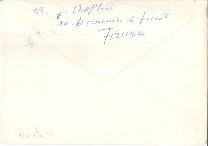 Invitation Letter by Elisabeth Chaplin - Manuscripts