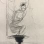 Illustration from the series "Les Fleurs du Mal"