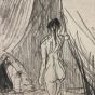 Illustration from the series "Les Fleurs du Mal"