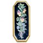 Small Plate with pansies and forget-me-not - Decorative Object