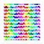 Color Waves by Dadodu - Contemporary Art Print