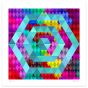 Color Hexagon by Dadodu - Contemporary Art Print