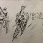 Depart  - from "Le Croquis du Front Italien"