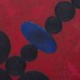 Red Composition with Circles