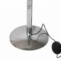 Vintage Floor Lamp Metal and Glass - Italy 1970s