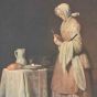 The Attentive Nurse (After Jean Siméon Chardin)