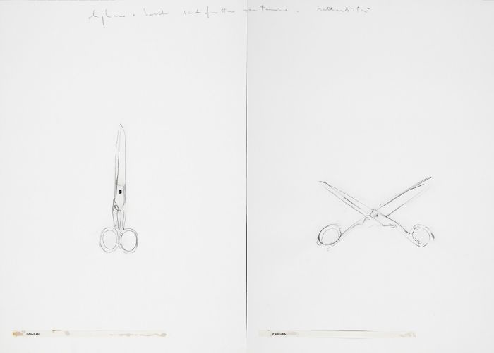 Maschio Femmina - Alighiero Boetti - Contemporary Art