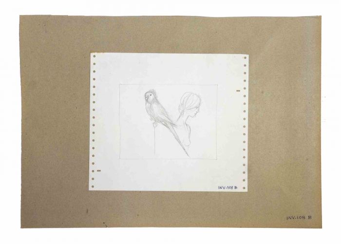 The Nude and Parrot