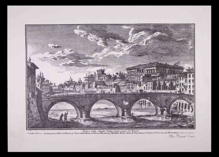 Fianco della Strada Giulia della Parte del Tevere