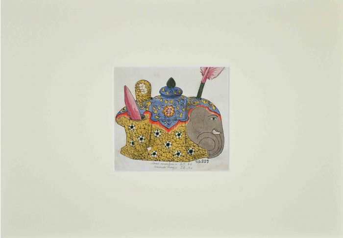 Anonymous - Porcelain Elephant - Modern Art