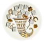 Felice 1972 - Calendario by Piero Fornasetti - Design and Decorative Objects