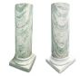 Pair of Ancient Marble Columns - Decorative Objects