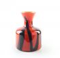 Red and Black Glass Vase - Design and Decorative Objects