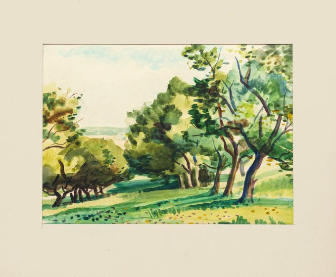 Trees by  Jacques Ciry - Modern Artwork