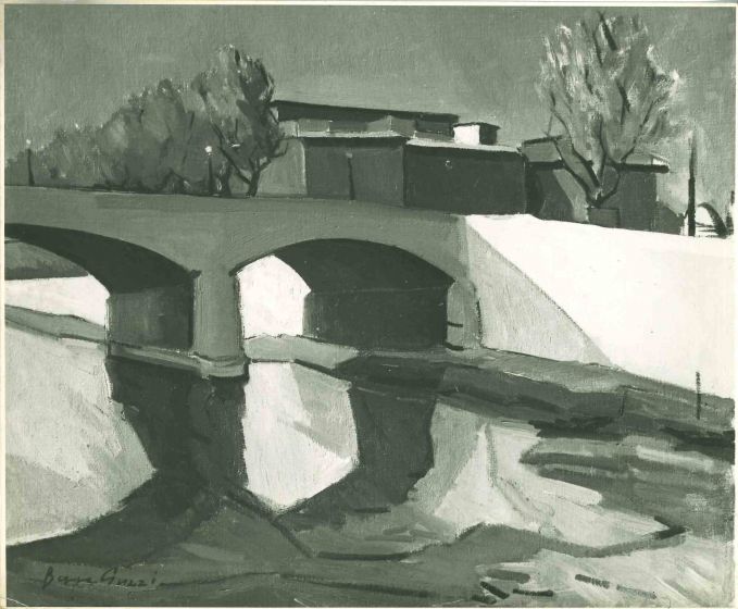 Photograph of Vintage Painting
